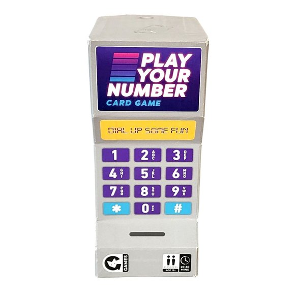 Play Your Number Family Trivia Card Game: Dial Up Some Fun by Ginger Fox NIB - Picture 4 of 8